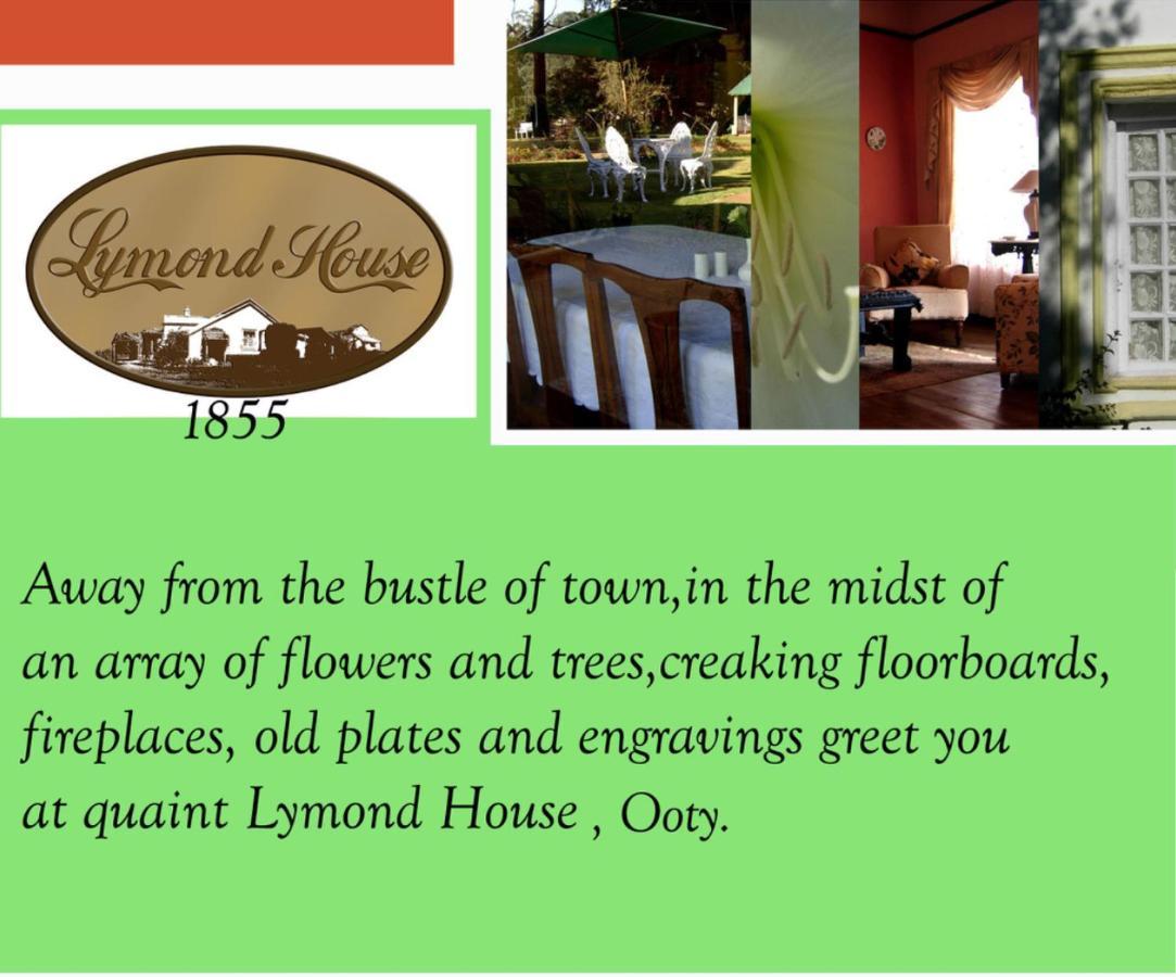 Lymond House Hotel Ooty Exterior foto
